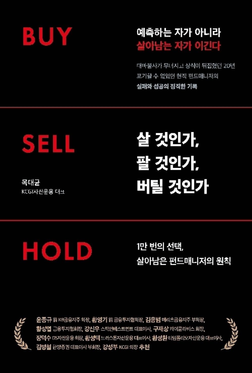 살 것인가, 팔 것인가, 버틸 것인가 Buy · Sell · Hold